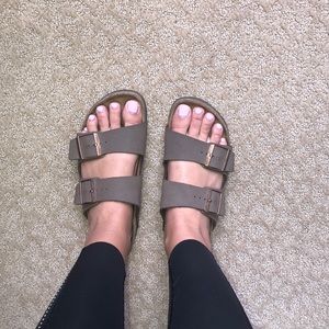 Brown Birkenstocks - Worn but good condition!